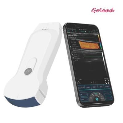 China 12 Months Warranty Handheld Ultrasound Scanner 128 Elements Wifi Ultrasound USG Te koop