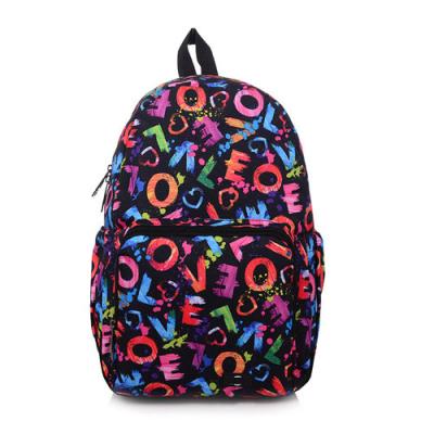 China English letters student backpacks mochilas de moda mochila feminina купить рюкзак for sale