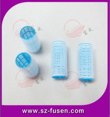 China Hot Magnetic Large Velcro Hair Rollers For Girls , Blue / Red / Yellow for sale