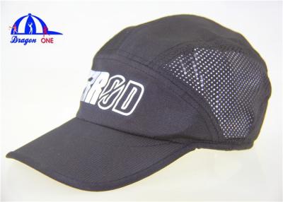 China Large Fashion Custom Sports Baseball Caps With Reflective Printing Logo for sale