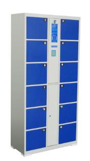 China Waterproof Bag Steel Storage Locker Cabinet Face Recognition Electronic Smart Locker for sale