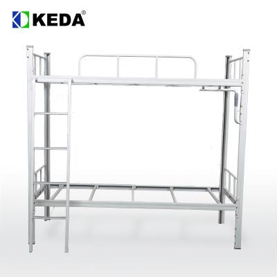 China Knock Down Length 2000mm Width 900mm Steel Bunk Bed for sale