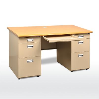 China I Shaped 0.6mm 1600mm Length Modern Office Table for sale