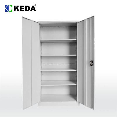 China Office Furniture Metal Filing Cupboard 4 Adjustable Shelf File Cabinet for sale