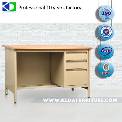China Knock Down Home Steel Computer Office Table Desk for sale