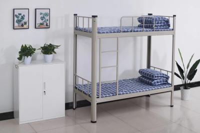 China Knocked Down Steel Bunk Bed Dormitory Apartment Army Bunk Bed for sale