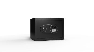 China Home Black Metal Safe Box Cabinet 4mm Cold Rolled Steel Plate for sale