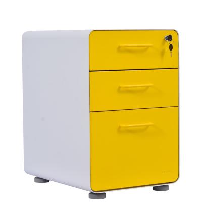 China Three Drawers movable drawer cabinet Living Room Furniture for sale
