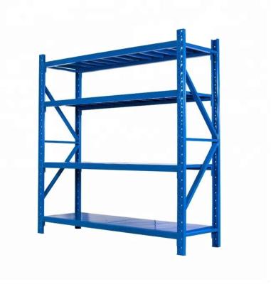 China 4 Tier Adjustable Shelf Boltless Storage Metal Rack for sale