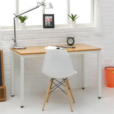 China Home Work White Single Office Table Wooden Computer Table Desk for sale