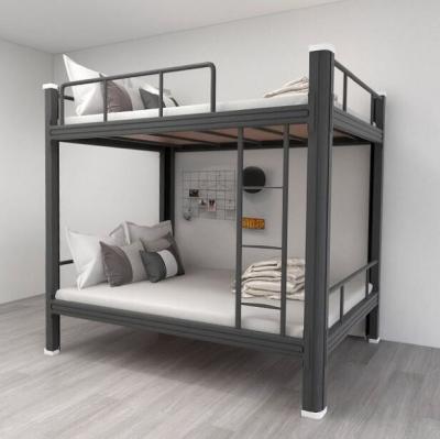 China Heavy Duty Metal Bunk Bed Double Decker Bed For Military/Army/School for sale