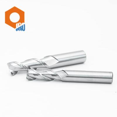 China Tungsten Carbide End Milling Cutter 2 Flutes 3 Flutes For Cut Aluminum for sale