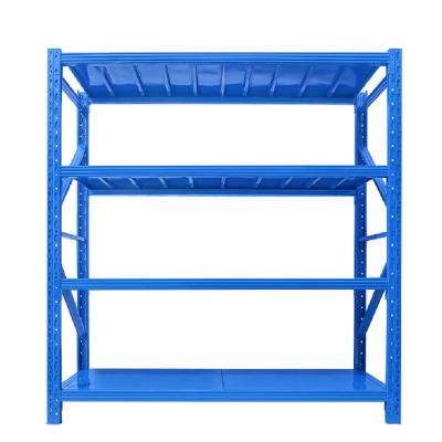 China Storage shelves wholesale light, medium and heavy household storage shelves hardware store assembly express storage goods. for sale
