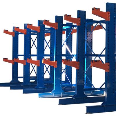 China Galvanized Steel Heavy Duty Cantilever Racks Corrosion Protection Warehouse Shelf for sale