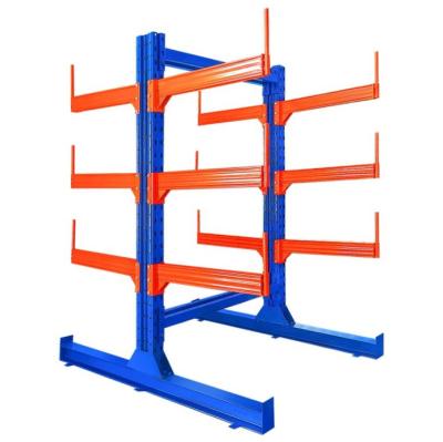 China Multi Layer Cantilever Steel Rack Each Layer Bearing 1000KG Corrosion Protection for sale