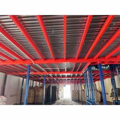 China Plataforma de aço para estantes de mezanino para serviços pesados ​​proteção contra corrosão à venda