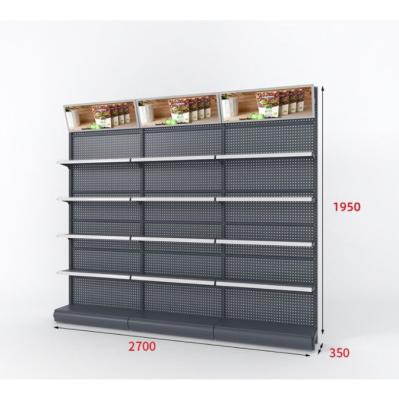 China Convenience store, pharmacy, stationery store, single and double display rack for sale