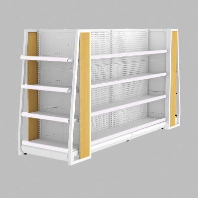 China High Quality Customized Retail Shopping Rack Super Market Racks Store Retail Shelving Systems for sale