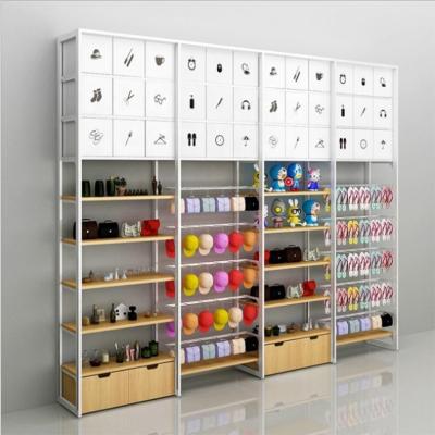 China Gondola supermarket shelf display design shop rack for hanging items for sale