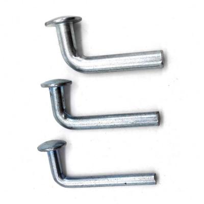 China Polishing Warehouse Rack Parts Hardened Steel Wire Lock Threaded Stepped Dowel Pin for sale