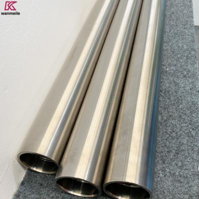 China Titanium Grade gr2 TA2 Round Tube 1.0mm-1.5mm thin wall OD38mm OD57mm reliable supplier for sale