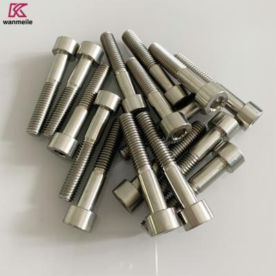 China Titanium Allen Hex Socket Bolts Cylindrical Head Screws M5 M6 M8 M10 for sale