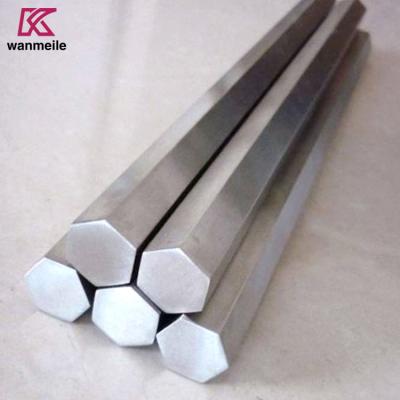 China Gr2 Gr5 18mm 25mm  Titanium Metal Hex Bar Hexagonal Rod For  Axis Machining for sale