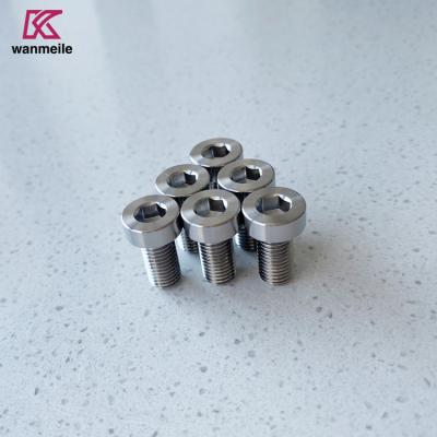 China grade 2 grade 5 custom titanium bolts UNF titanium screws with competitive price for sale