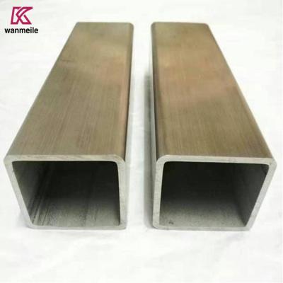 China Factory price GR2 GR5 seamless Titanium square pipe tubes with stock for sale