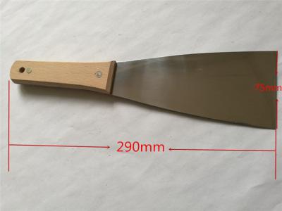 China Shovel Ink Knife For Stainless Steel Spatulas Screen Printing / Offset Printing for sale