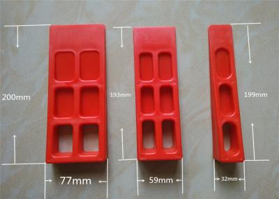 China Custom Red Printer Tools  Paper Wedge For Printing Machine for sale