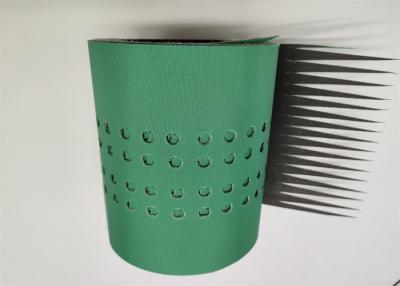 China Feeder Belt For KBA 105 Printing Machine Green 3200X160mm Perforated Conveyor Suction Belts for sale