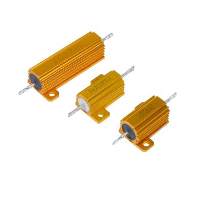 China Gold Wire Wound Resistor RX RXG  200W Aluminum Housed Resistor for sale