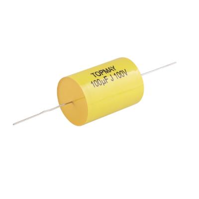 China CBB20 Polypropylene Audio Film Capacitors For Power Amplifier MKP 100uF Audio Capacitor for sale