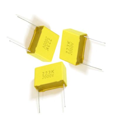 China 0.022uF 2000V Resonant Polypropylene Film Box Type Capacitor For Drive Power Supply for sale