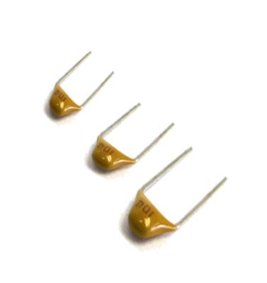 China 104 100nF MLCC Monolithic Ceramic Capacitor 50V Pitch 2.54mm +/-20% for sale