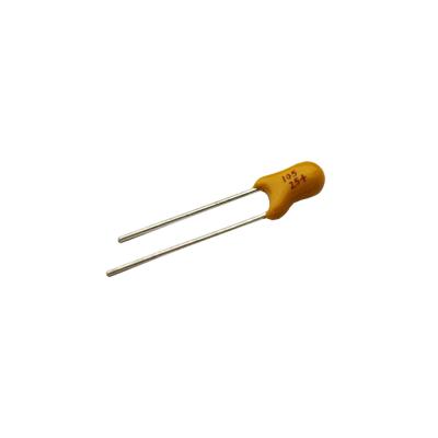 China 1uF 20% 25V Dipped Radial  Tantalum Capacitors RHOS Small Unit for sale