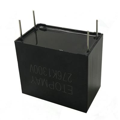 China DC Link 40uF 1100V Capacitor de filme de polipropileno metalizado MKP tipo in a box 4 pinos à venda
