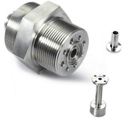 China Lightweight Brass Machined Parts , Electroless Nickle Coating CNC Auto Parts for sale
