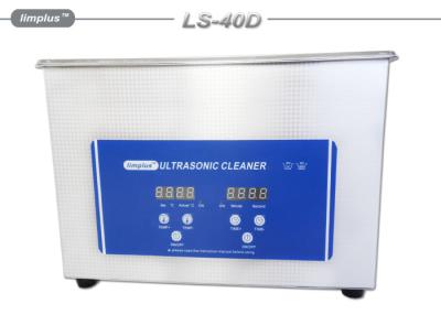 China Professional Ultrasonic Watch Cleaner 4liter , Super Sonic Jewelry Cleaner With Reduce Liability for sale