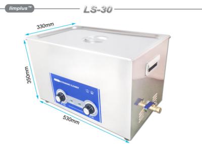 China Semi Conductors Industrial Sonic Cleaner / 30L Automotive Ultrasonic Cleaner 600W for sale