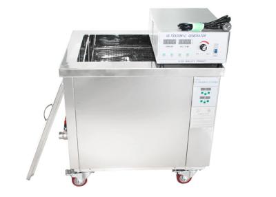 China Single Phase Industrial Ultrasonic Cleaning Equipment With Stainless Steel Basket for sale