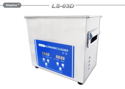 China Digitale Optische Lens Ultrasone Reinigingsmachine, de Ultrasone Reinigingsmachine van 3L voor Glazen Te koop