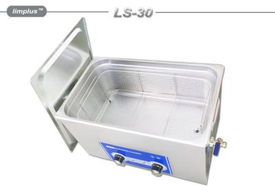 China 30L Ultrasonic Bath Cleaner , Fuel Injector Cleaning Machine With Sweep Function for sale