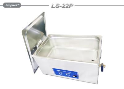 China 22 Liter Ultrasonic Cleaning Bath Digital Ultrasonic Cleaner For Kitchen for sale