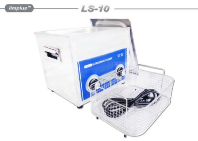 China Limplus Table Top Ultrasonic Cleaner 10 Liter For Electronics Cleaning for sale