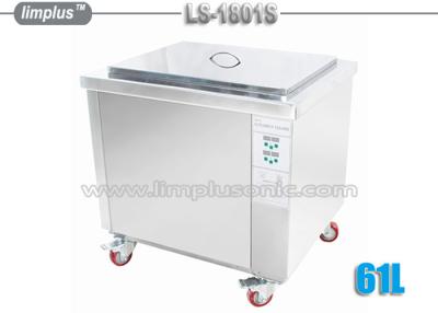 China 61Liter 900 Watt 40kHz Limplus ultrasonic cleaning equipments LS -1801S With Wheels for sale