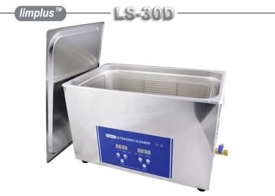 China 30Liter Ultrasonic Cleaning Device , Heated Ultrasonic Parts Cleaner For Electronics for sale