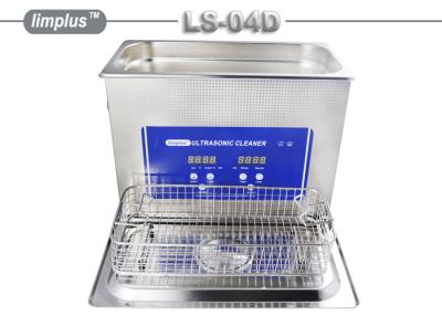 China 4.5 Liter Table Top Ultrasonic Cleaner For Guns Cartridges Cleaning With Basket for sale