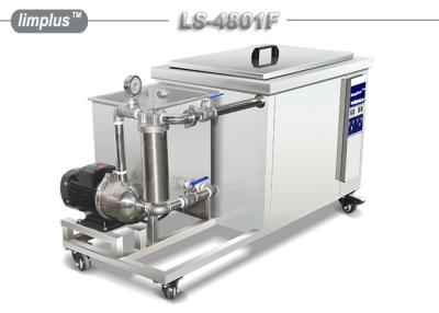 China 175 limpiador ultrasónico industrial LS -4801F del ultrasonido del litro 2400W con el sistema de Recyle en venta